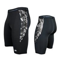 Спортивные мужские шорты-тайтсы Radical Furious SH черно-серый r5152