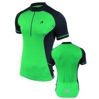 Велофутболка мужская с карманами Radical Racer SX (Зеленый)