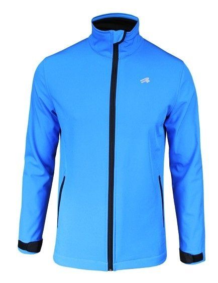 Спортивная куртка с мембраной и отражателями Radical Crag, с виндстоппером синяя