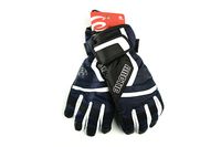Лыжные перчатки ECHT Sports черный/белый/синий