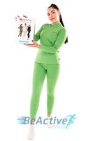Комплект теплого женского термобелья Radical Cute (зеленый). Комплект+подарок! (r1113)