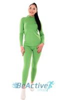 Комплект теплого женского термобелья Radical Cute (зеленый). Комплект+подарок! (r1113)